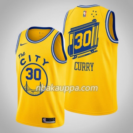 Golden State Warriors Stephen Curry 30 Nike 2019-2020 Hardwood Classics Pelipaidat Swingman - Miesten